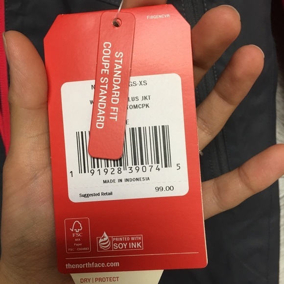 The North Face Resolve Plus Jacket Atomic Pink XS - Picture 4 of 7